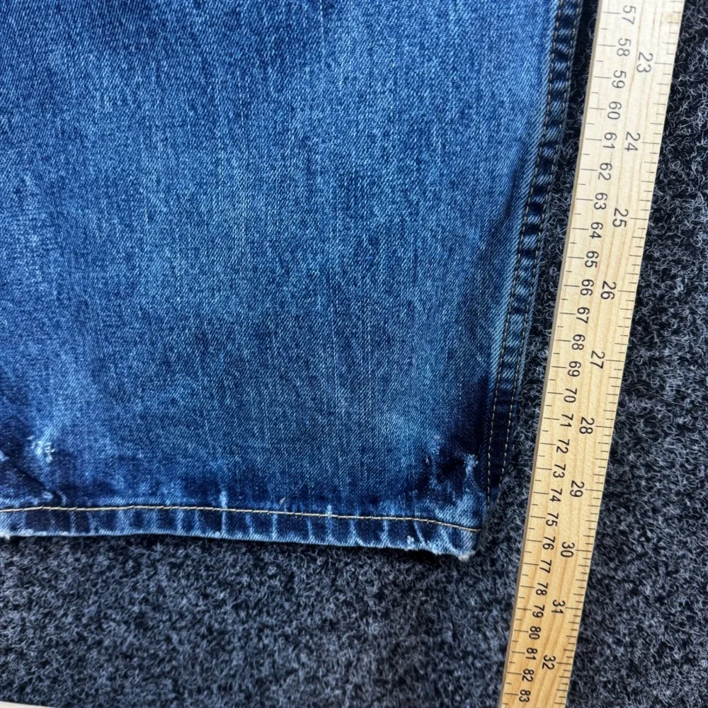 Levi's 559 Relaxed Straight Jeans Mens 48x32 Blue Medium Wash Big & Tall NEW